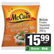 McCain Frozen Vegetable Assorted-250g Each