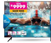 Samsung 60"(152cm) Crystal UHD 4K TV 