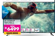 Samsung 50"(127cm) CU7000 4K Smart UHD TV