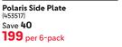 Continental Polaris Side Plate-Per 6-Pack