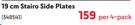 Arcoroc 19cm Stairo Side Plates-Per 4 Pack
