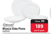 Continental 16cm Blanco Dessert Bowl-Per 6-Pack
