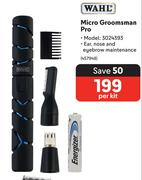 WAHL Micro Groomsman Pro 3024393 457948-Per Kit
