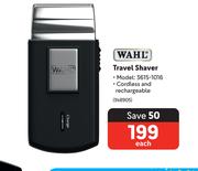 WAHL Travel Shaver 3615-1016 348905-Each