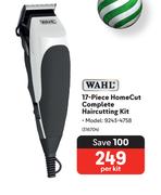 WAHL 17-Piece Home Cut Complete Haircutting Kit 9243-4758 316704-Per Kit