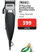 WAHL 23-Piece Hair And Beard Grooming Combo Kit 9243-7916 4023233-Per Kit