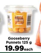 Gooseberry Punnets-125g Each