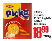 Tasty Treats Picko Lightly Salted Crackers-200g