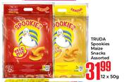 Truda Spookies Maize Snacks Assorted-12 x 50g