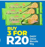 Daisy Onion Biscuits-For 3 x 90g