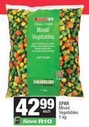   Spar Mixed Vegetables-1Kg Each
