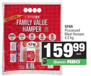    Spar Processed Meat Hamper-4.2Kg Each