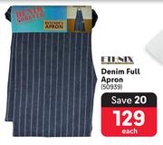 Ethnix Denim Full Apron