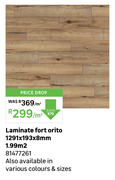 Laminate Fort Orito 1291 x 193 x 800-Per Sqm