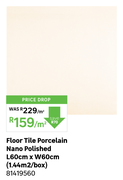 Nano Porcelain Polished Floor Tile 81419560-Per sqm