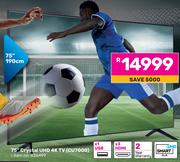 Samsung 75" Crystal UHD 4K TV CU7000