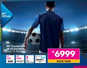Samsung 50" Crystal UHD 4K TV CU7000