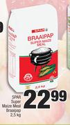 Spar Super Maize Meal Braaipap-2.5kg 