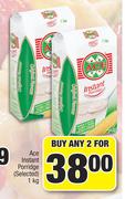 Ace Instant Porridge (Selected)-For Any 2 x 1kg