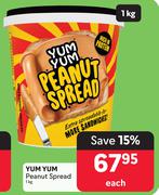 Yum Yum Peanut Spread-1kg 