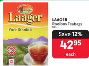 Laager Rooibos Teabags-80's Pack