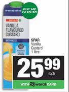 Spar Vanilla Custard-1L
