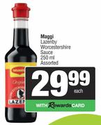 Maggi Lazenby Worcestershire Sauce Assorted-250ml