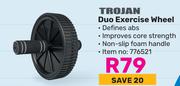 Trojan Duo Exercise Wheel