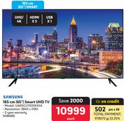 Samsung 165cm (65") Smart UHD TV UA65CU7000KXXA