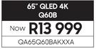 Samsung 65" QLED 4K Q60B QA65Q60BAKXXA
