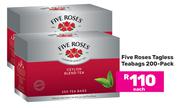 Five Roses Tagless Teabags 200 Pack-Each