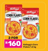 Kellogg's Corn Flakes-For 2 x 1.2Kg