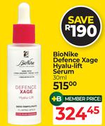 Bionike Defence Xage Hyalu Lift Serum-30ml