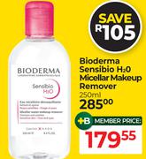 Bioderma Sensibio H2O Micellar Makeup Remover-250ml