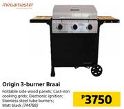 Megamaster Origin 3-Burner Braai