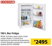 Goldair 130 L Bar Fridge