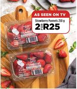 Strawberry Punnets-For 2 x 250g