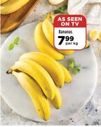 Bananas-Per kg
