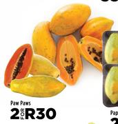 Paw Paws-For 2