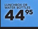 Minnie Lunchbox Or Water Bottles