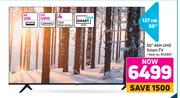 Hisense 50" A6H UHD Smart TV