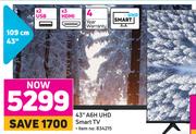 Hisense 43" A6H UHD Smart TV