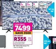 Hisense 58" A6H UHD Smart TV
