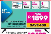 JVC 32" QLED Smart TV LT-32NQ3155A