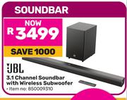 JBL 3.1 Channel Soundbar With Wireless Subwoofer