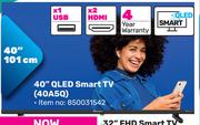 Hisense 40" QLED Smart TV 40A5Q