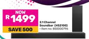 Hisense 2.1 Channel Soundbar HS2100
