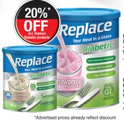 Replace Diabetic Drink Assorted-400g