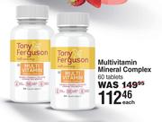 Tony Ferguson Multivitamin Mineral Complex 60 Tablets-Each