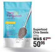 Tony Ferguson Superfood Chia Seeds-200g
